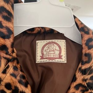 Toddler belted jacket. 3/4T